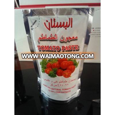 Tomato Paste In 70g Pouch